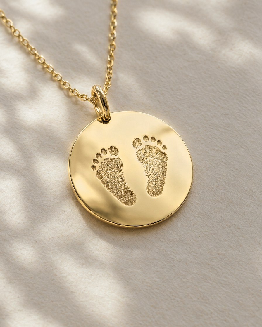 The Footprint Necklace