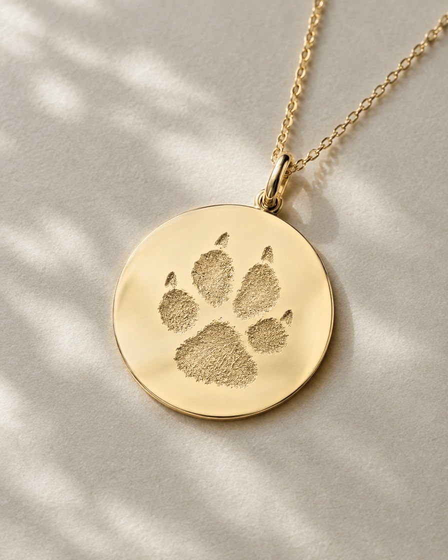 The Paw Print Necklace